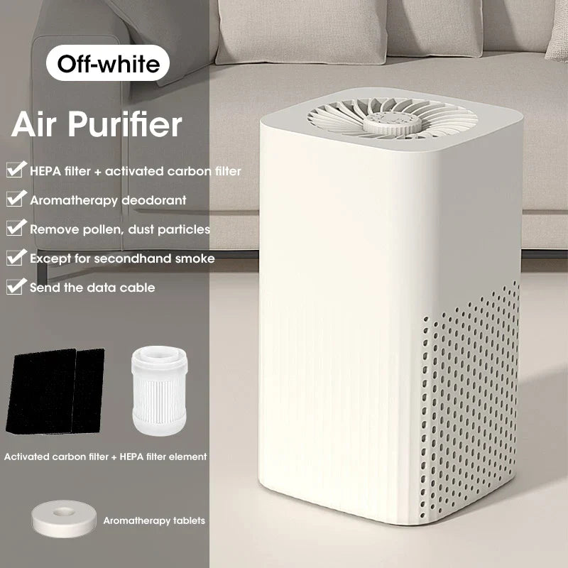 Compact Air Purifier with HEPA Filter - BreezeMini