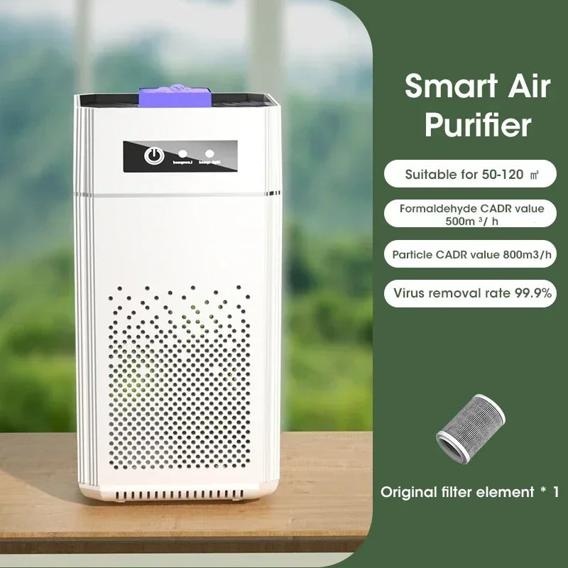 Compact Air Purifier with HEPA Filter - BreezeMini