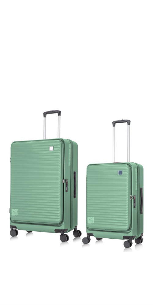 2-Piece Hard Shell Suitcase Set with Laptop Compartment – Berlin