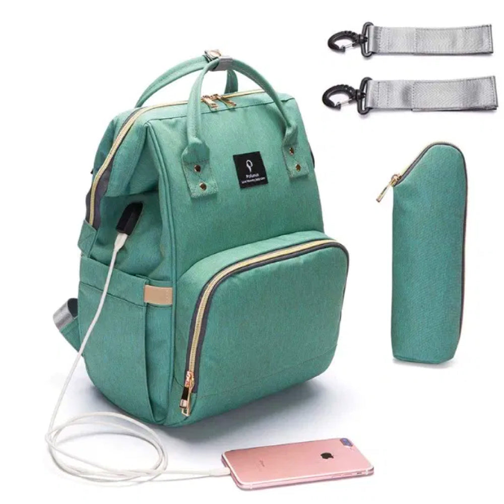 Stylish Changing Backpack with USB Charger – ParentPack