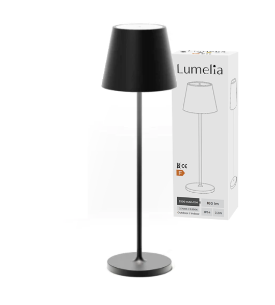LumiTouch Table Lamp – Dimmable LED with Touch Control