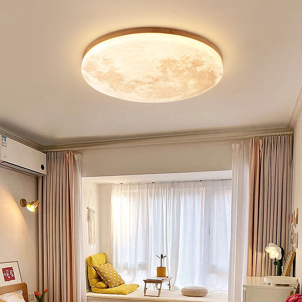 Ceiling Lamp - Realistic Moon Lamp | Soft LED Lighting