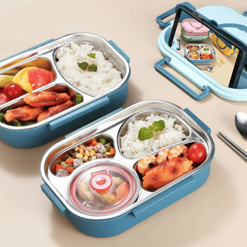 Stainless Steel Thermal Lunch Box - SteelLunch