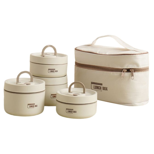 Multi-layer Insulated Lunchbox with FREE Carry Bag - ThermoBox