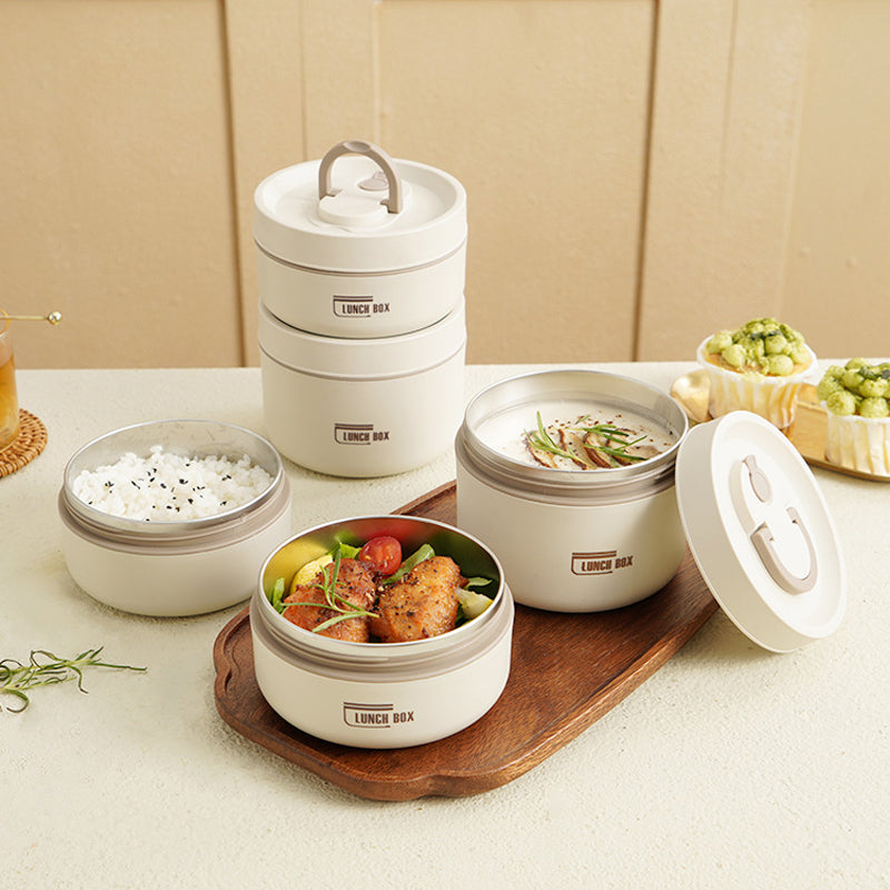 Multi-layer Insulated Lunchbox with FREE Carry Bag - ThermoBox