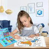 6-in-1 Creative Set with Double Easel – Art Case for Children Aged 5 and Above