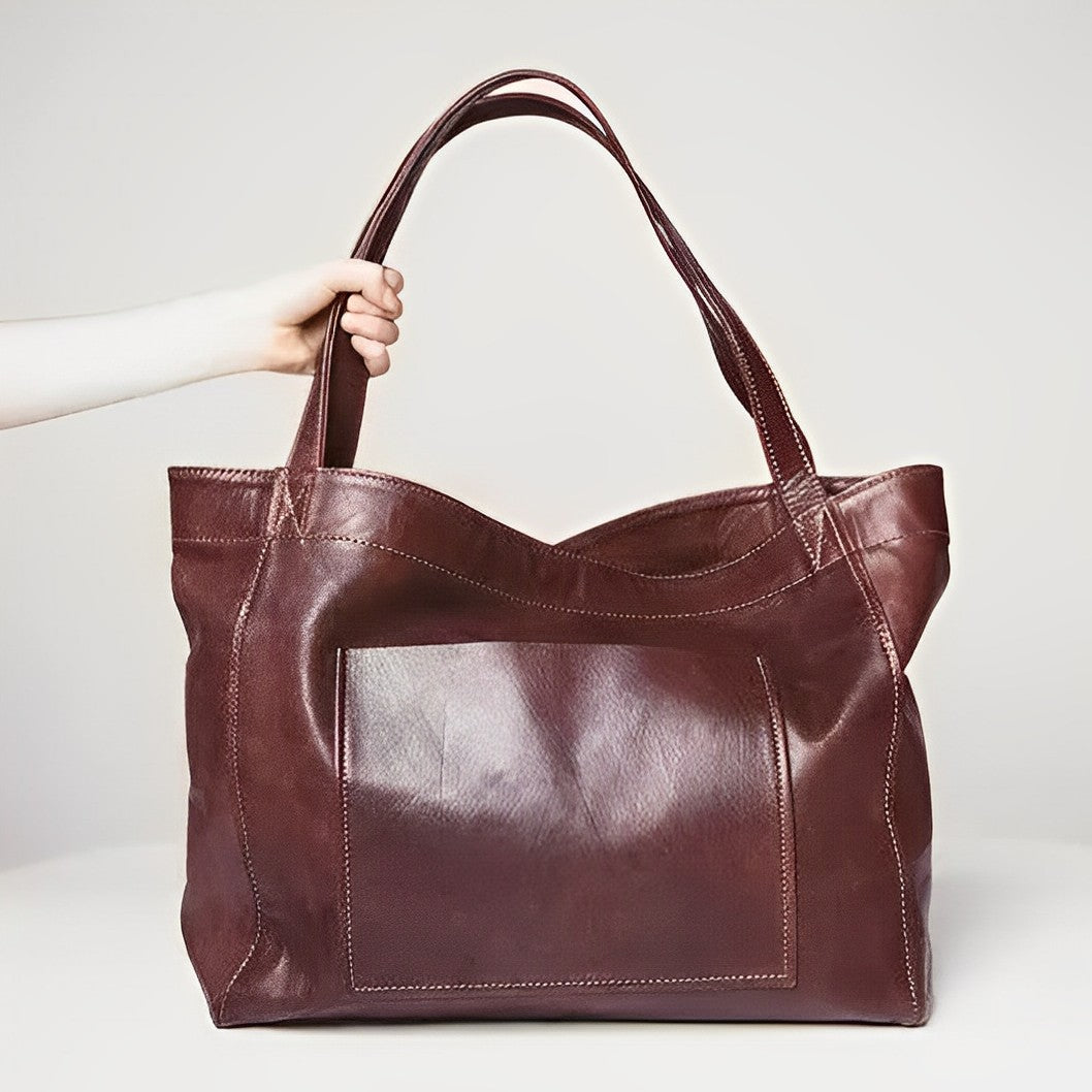 Luxury Leather Shoulder Bag for Elegant Use