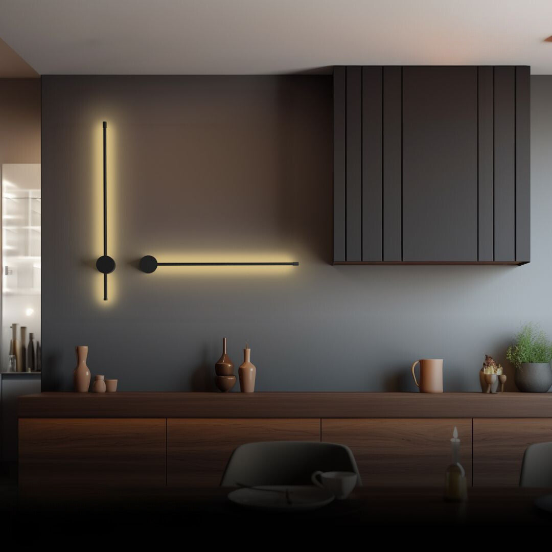 Dimmable Wall Lamp | Remote Control | Luxury Aluminium