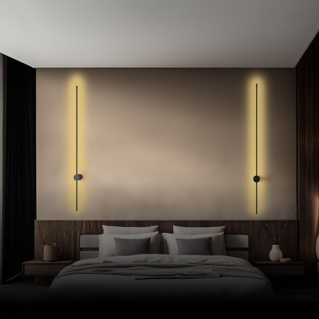 Dimmable Wall Lamp | Remote Control | Luxury Aluminium