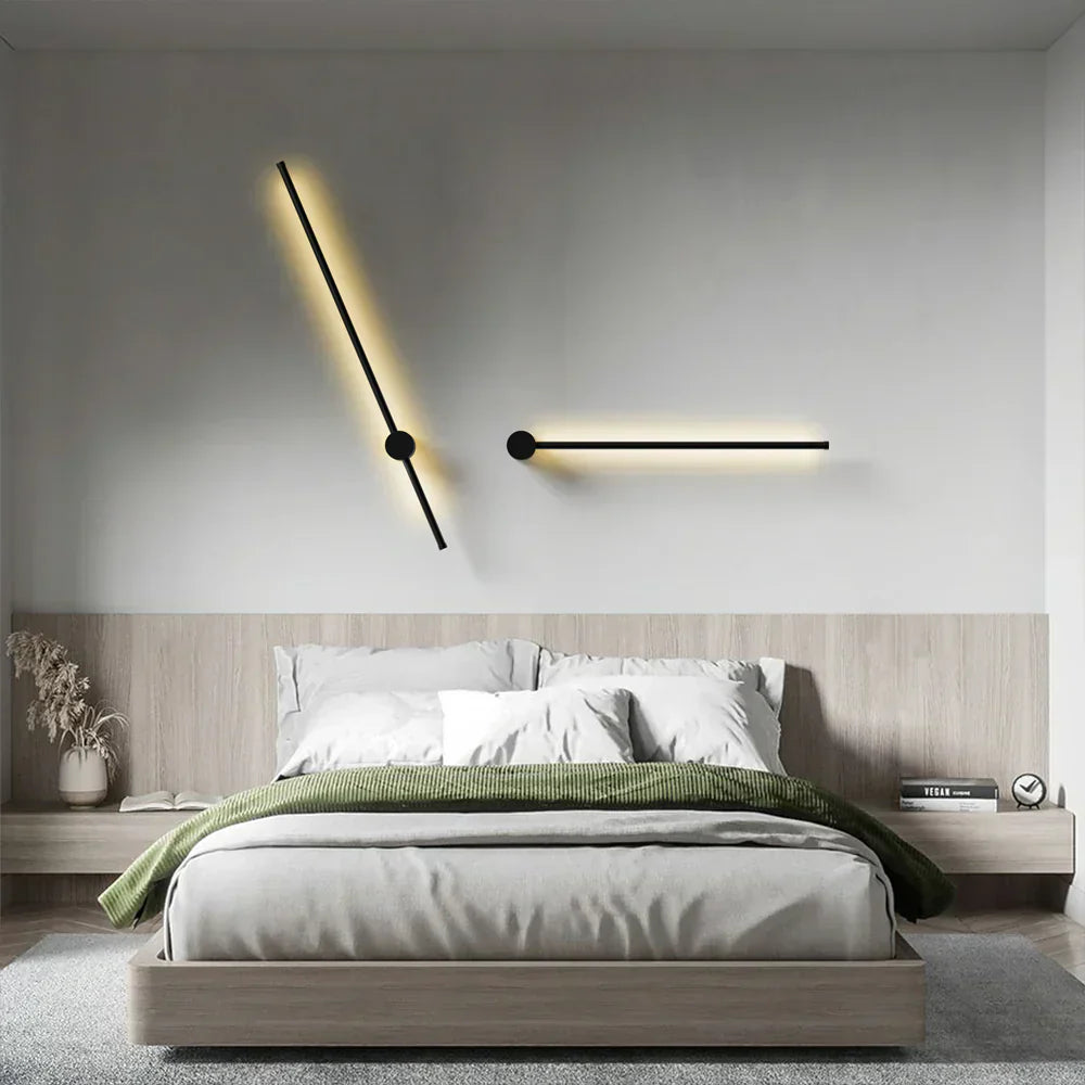 Dimmable Wall Lamp | Remote Control | Luxury Aluminium