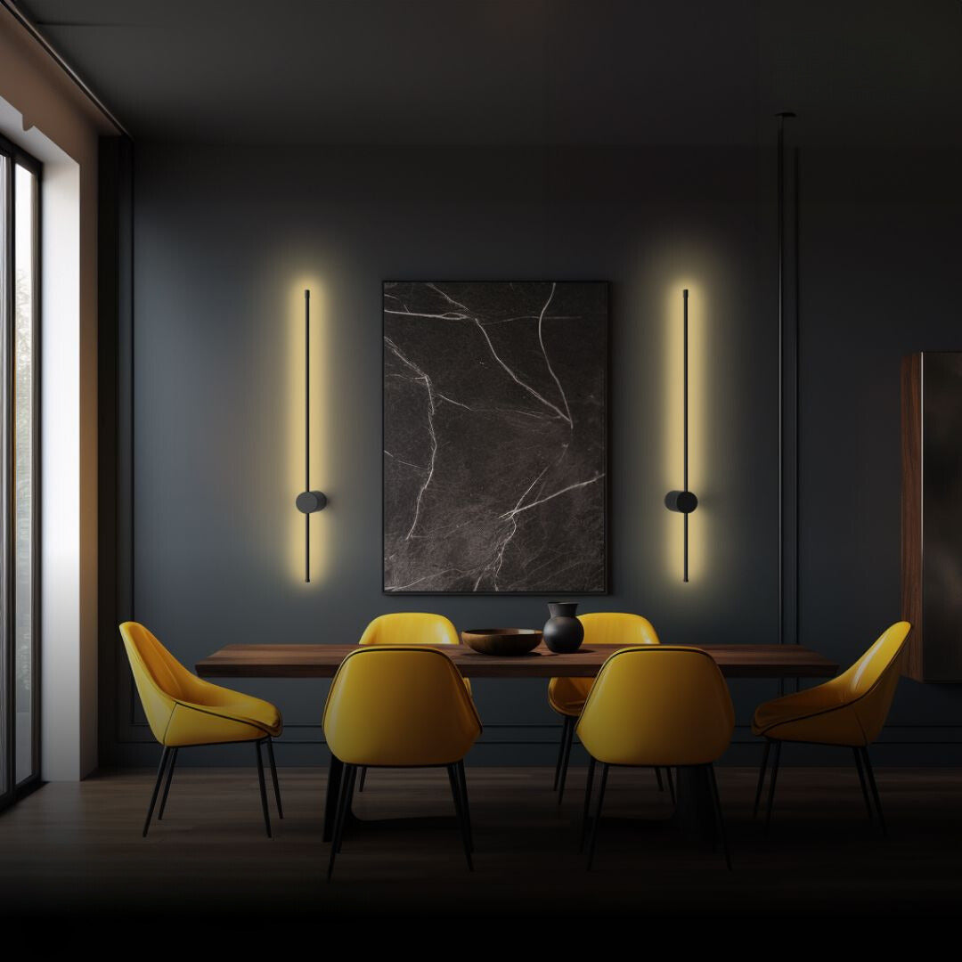Dimmable Wall Lamp | Remote Control | Luxury Aluminium