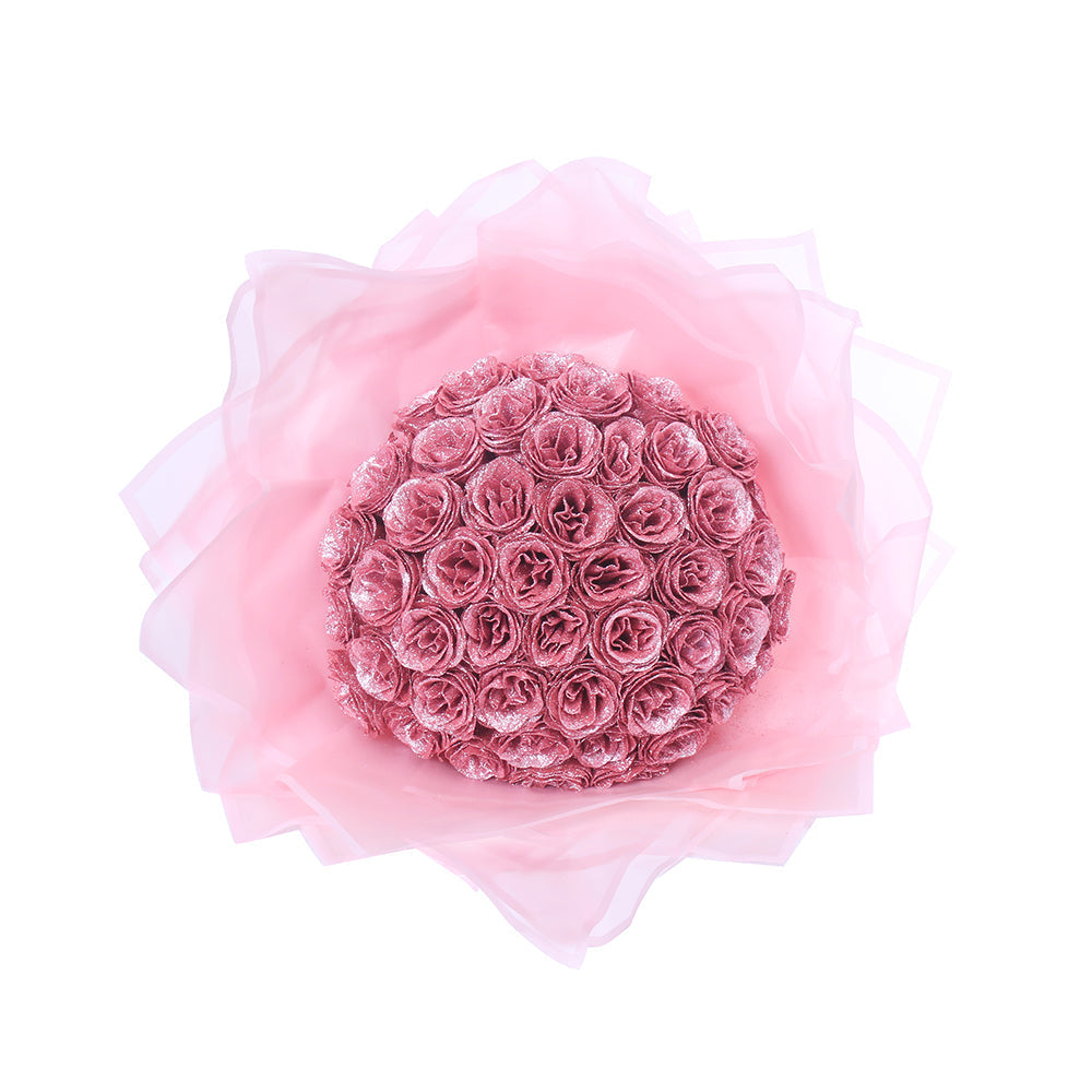 Luxury Glitter Rose Bouquet - Forever Blooming