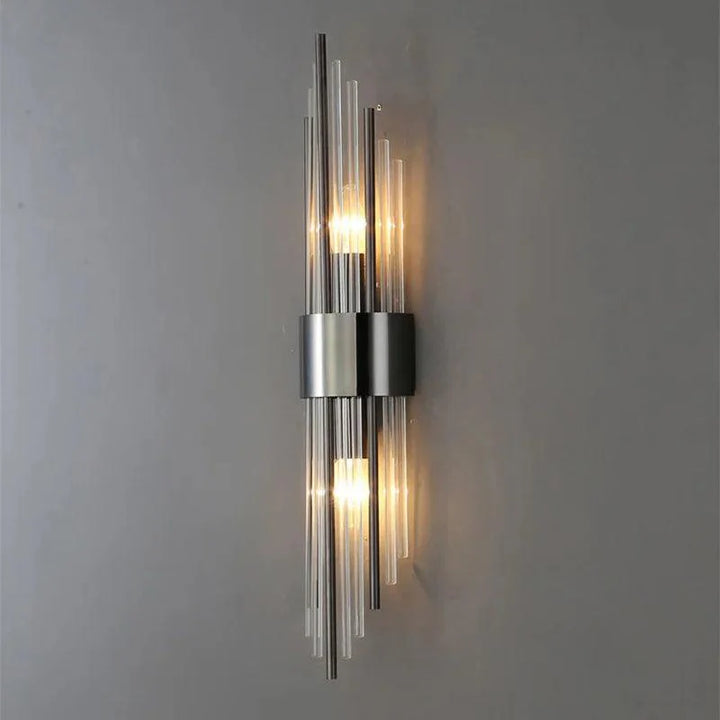Crystal LED Wall Lamp - Luxe Gold Finish