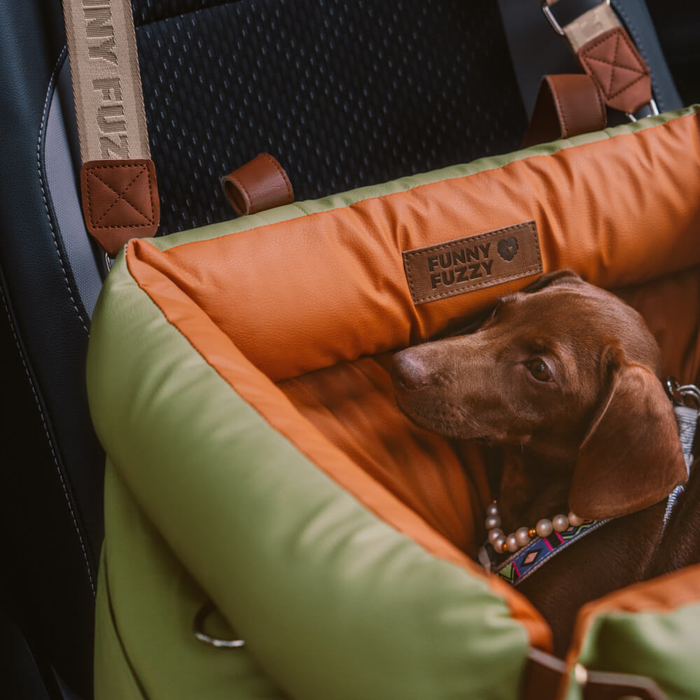Luxury Dog Car Seat | Comfortable & Safe Travel