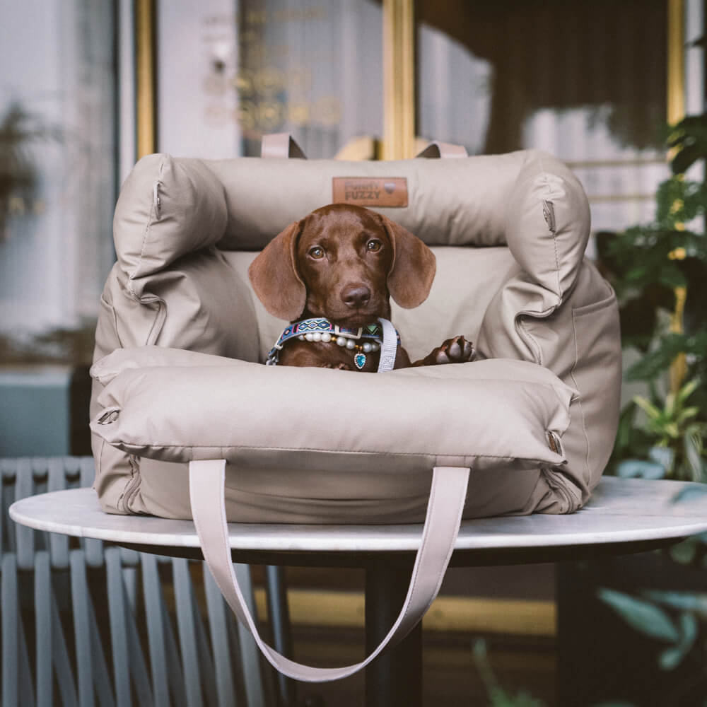 Luxury Dog Car Seat | Comfortable & Safe Travel