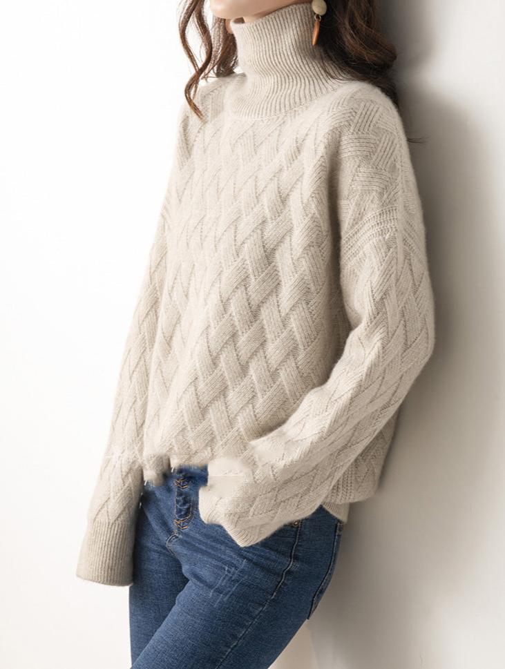 Luxury Cashmere Sweater - Lydia | Elegant Jumper | Warmth & Comfort