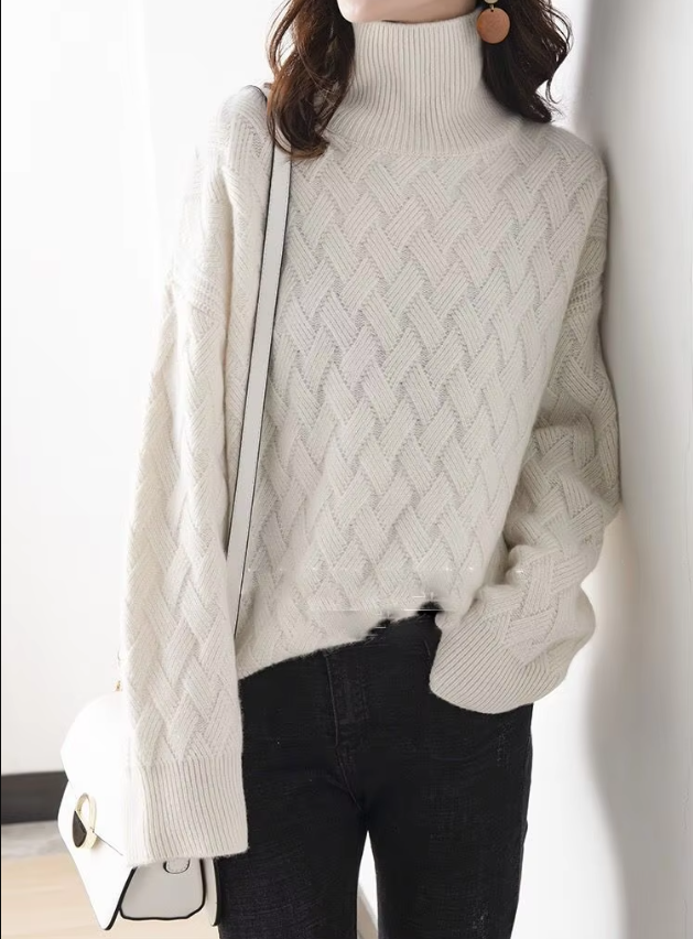 Luxury Cashmere Sweater - Lydia | Elegant Jumper | Warmth & Comfort
