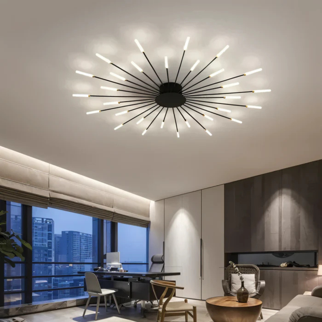 Luxury LED Ceiling Light - Elegant Ceiling Fixture | Living Room Lighting