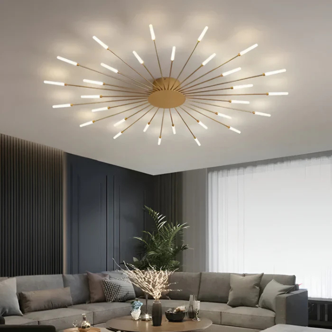Luxury LED Ceiling Light - Elegant Ceiling Fixture | Living Room Lighting