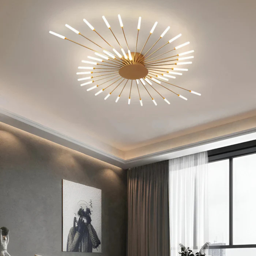Luxury LED Ceiling Light - Elegant Ceiling Fixture | Living Room Lighting