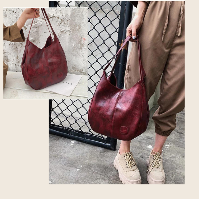 Luxury Leather Shoulder Bag for Stylish Women