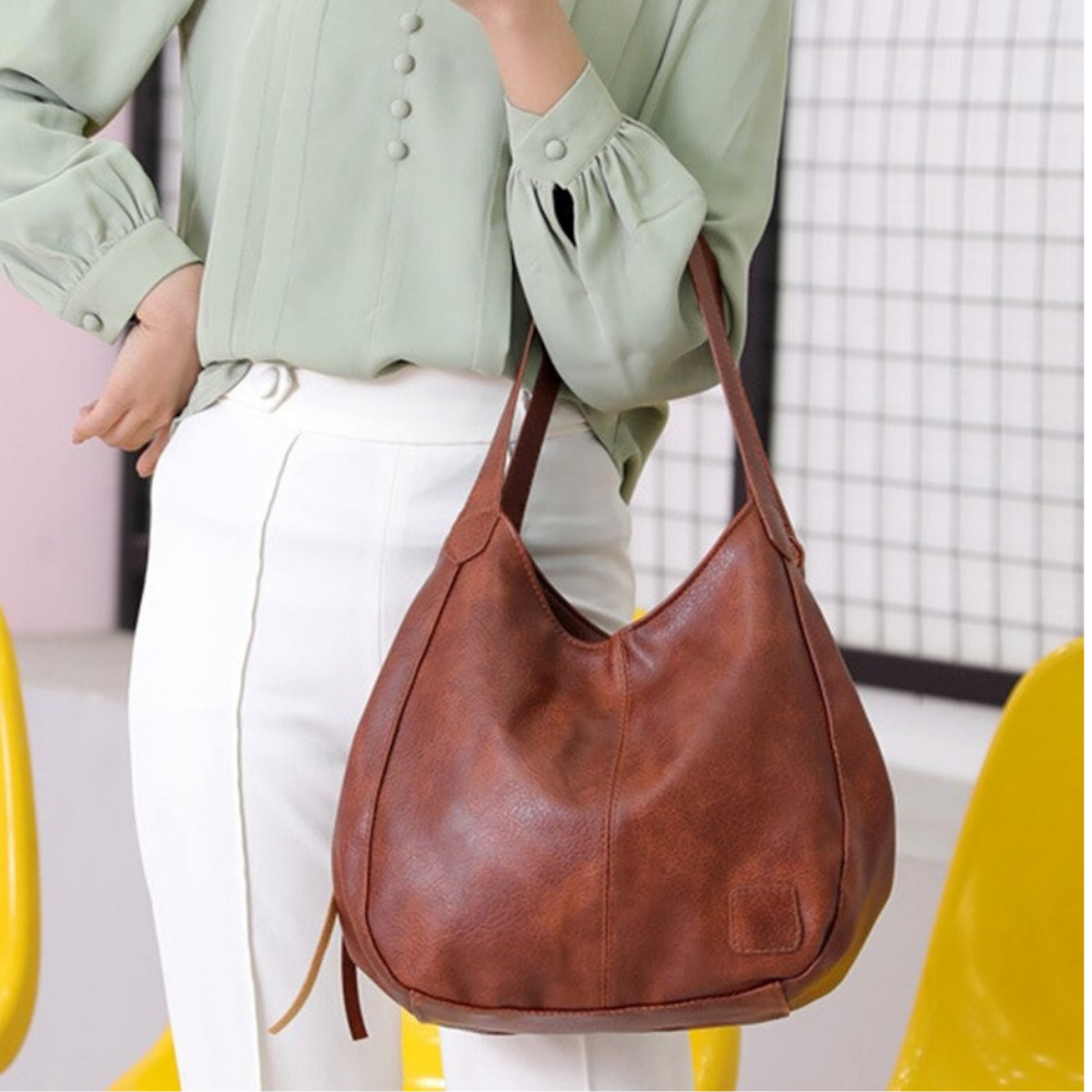 Luxury Leather Shoulder Bag for Stylish Women