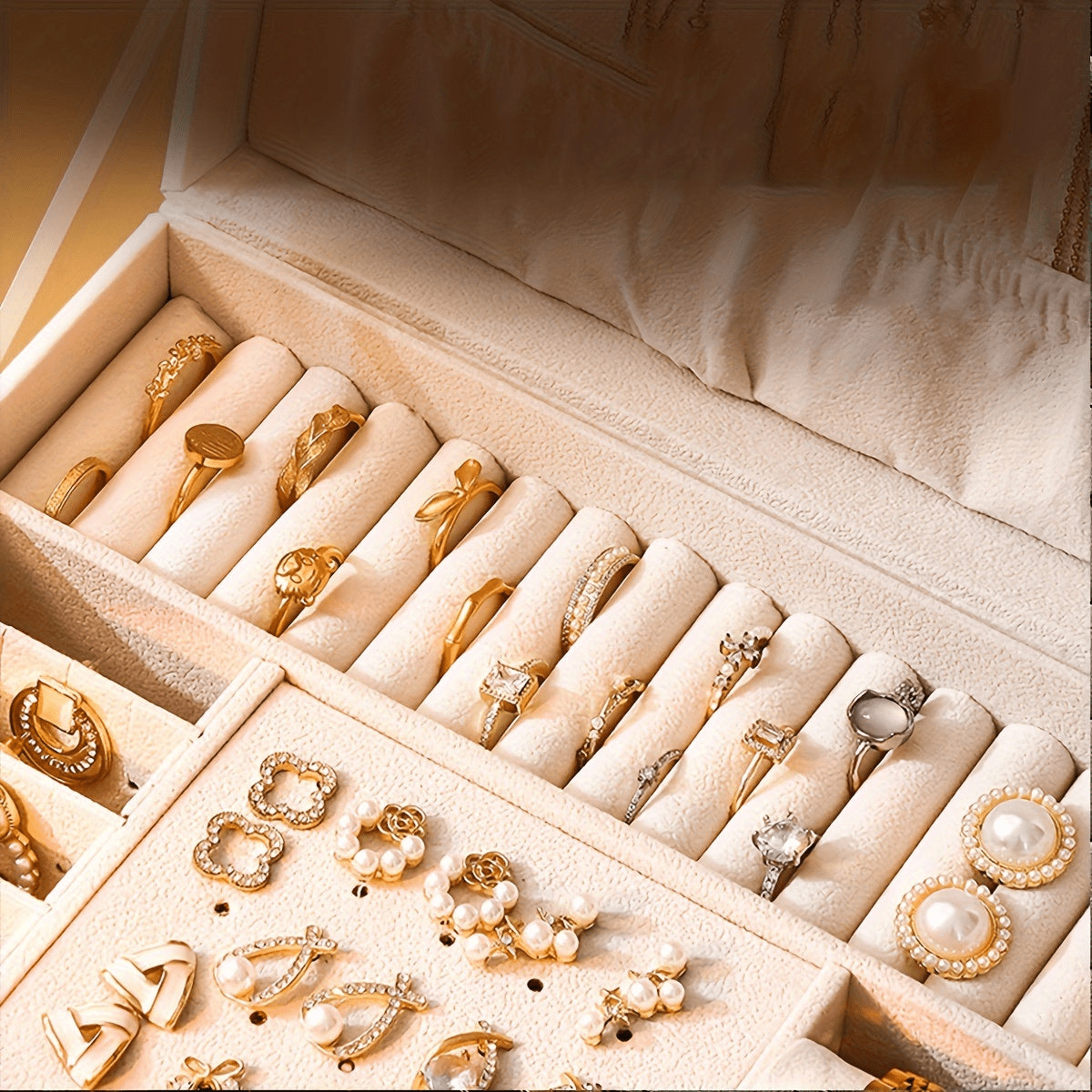 Jewellery Organiser Box - Luxury Storage Box for Necklaces