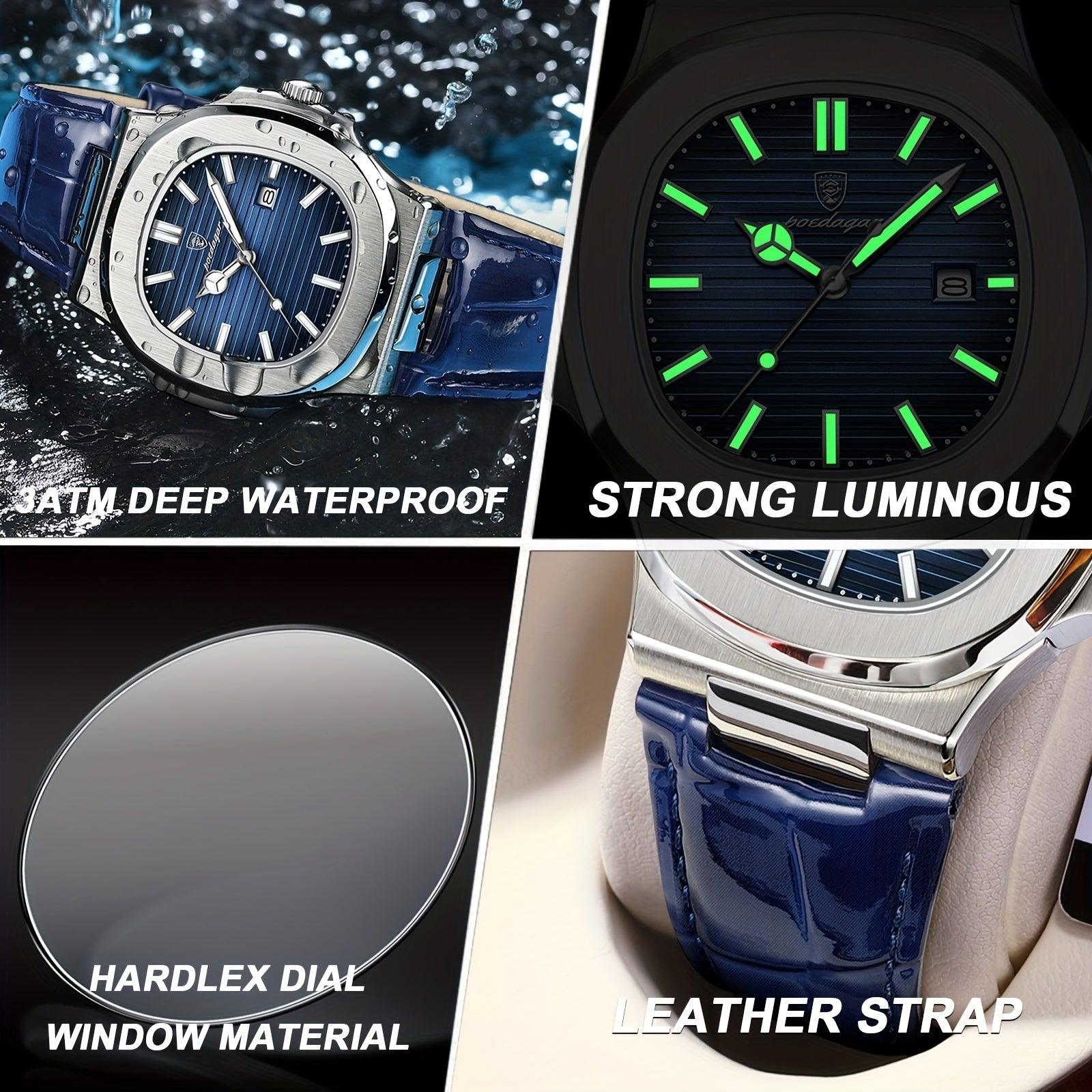 Elegant and Robust Men's Watch - ValorLuxe