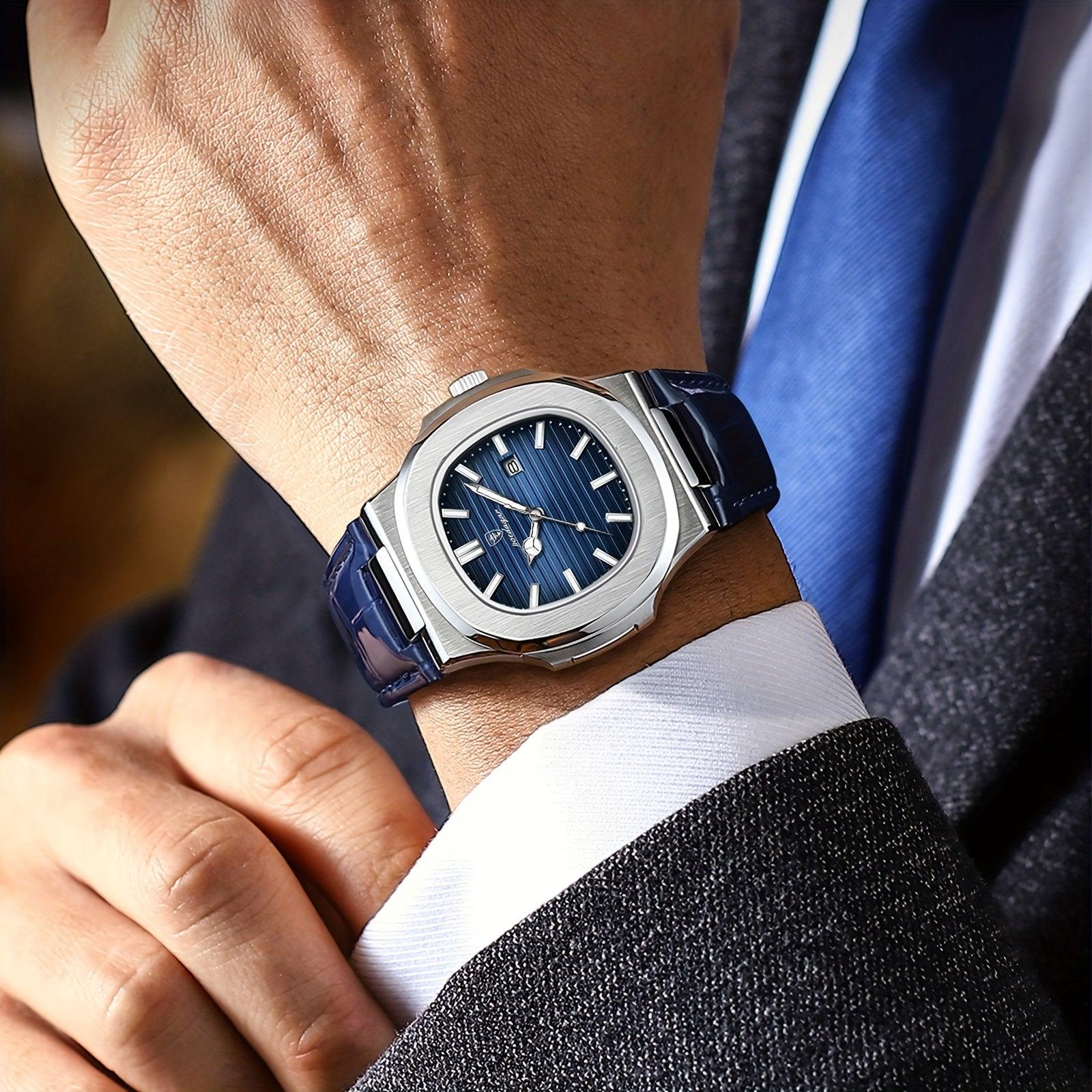 Elegant and Robust Men's Watch - ValorLuxe