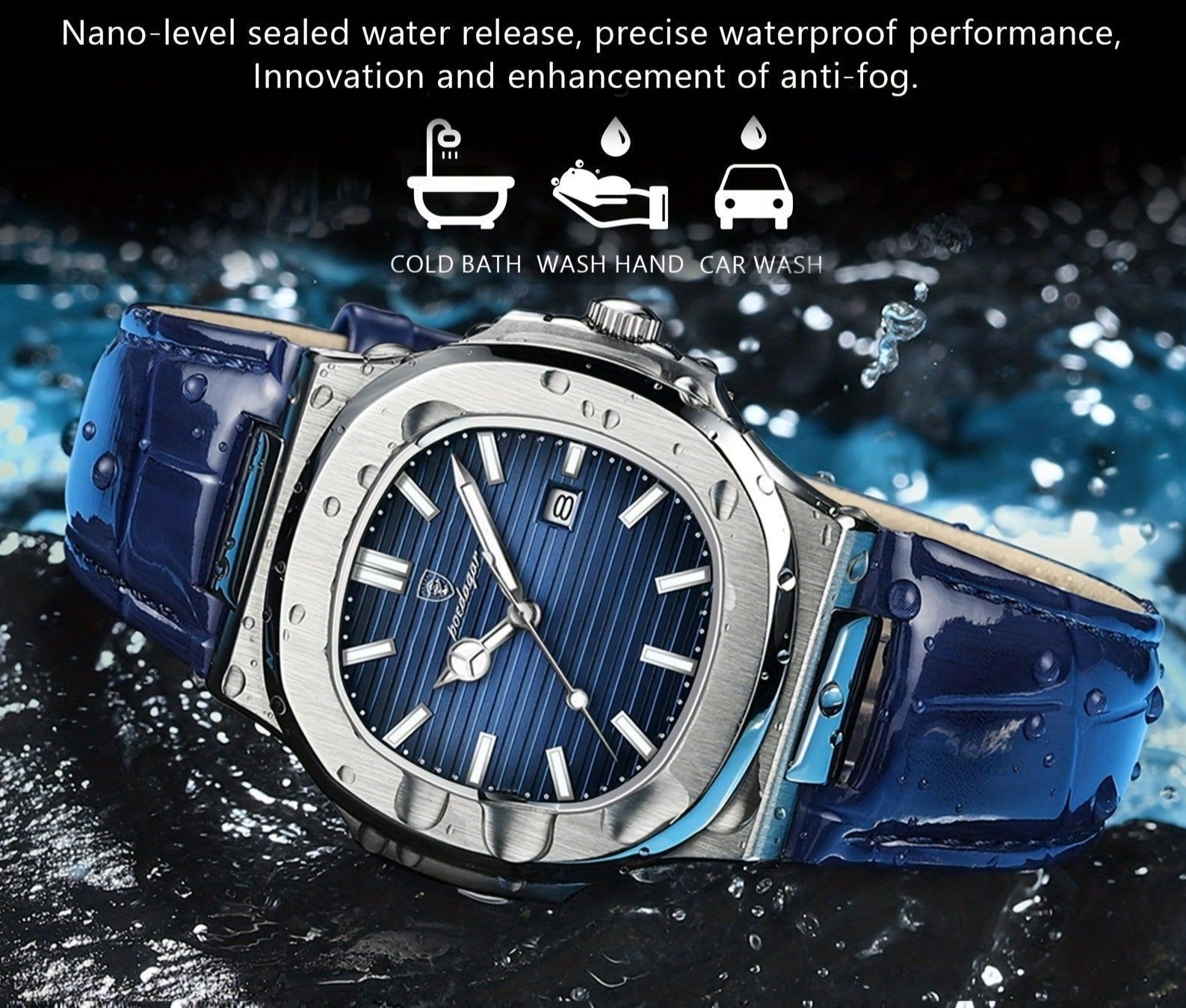 Elegant and Robust Men's Watch - ValorLuxe