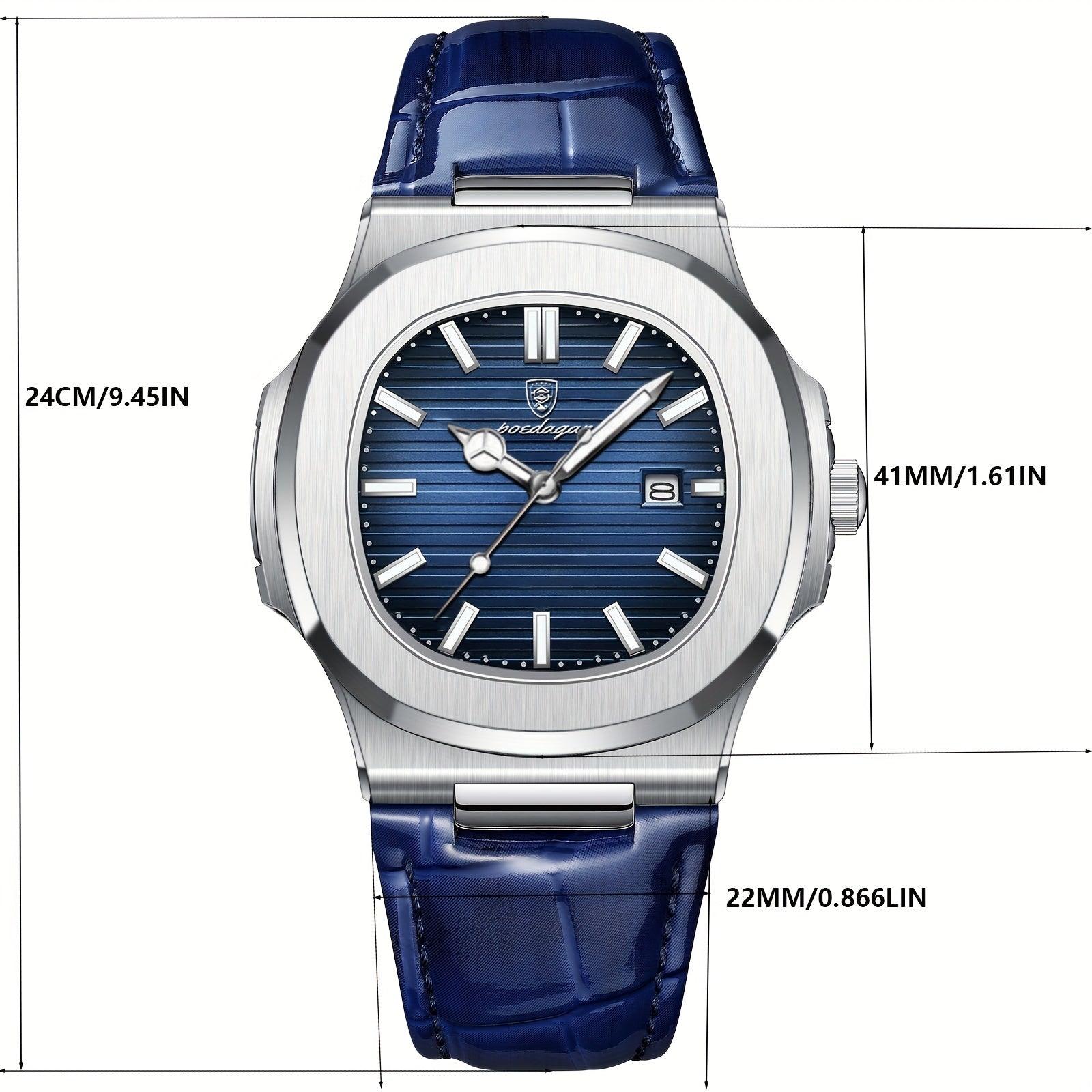 Elegant and Robust Men's Watch - ValorLuxe