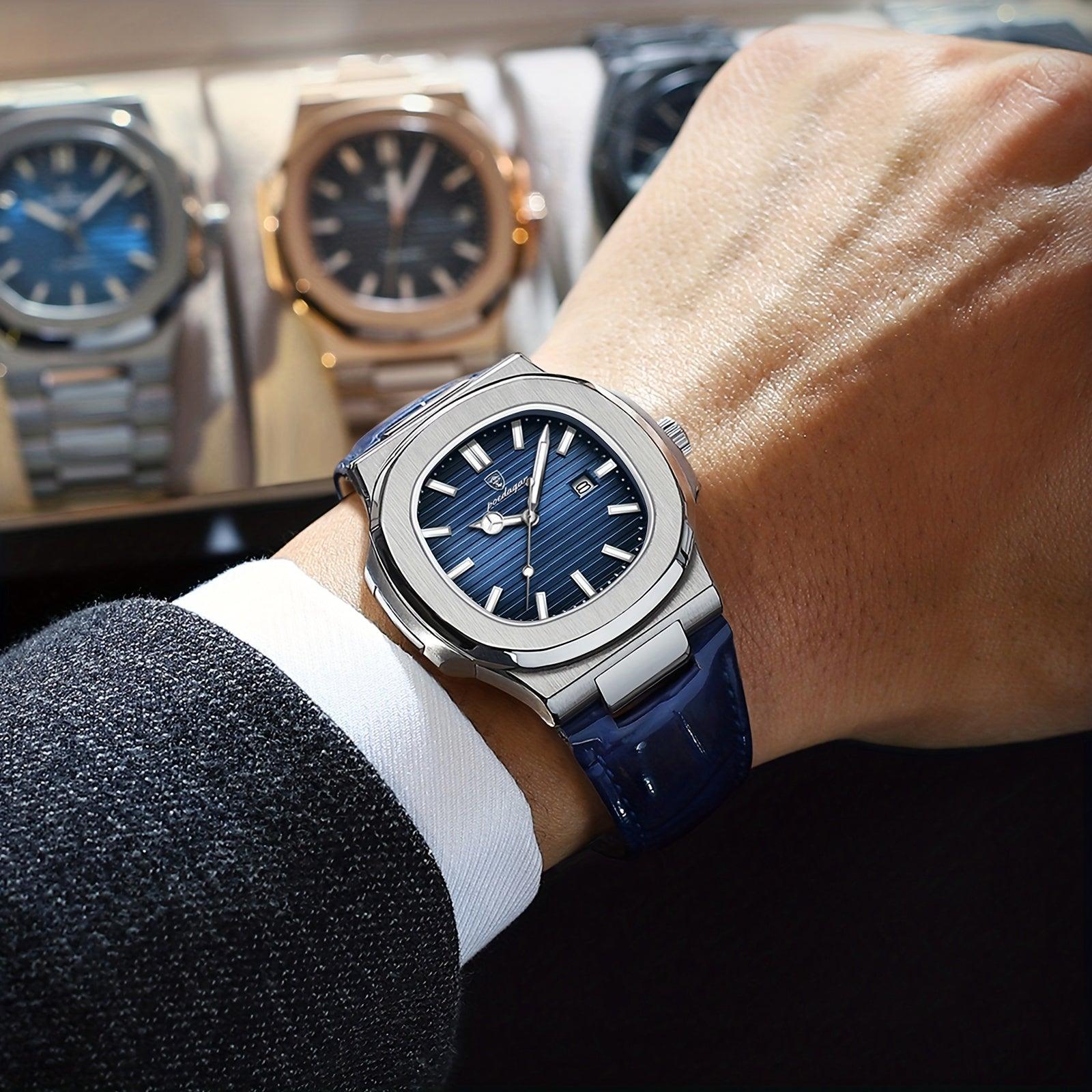 Elegant and Robust Men's Watch - ValorLuxe