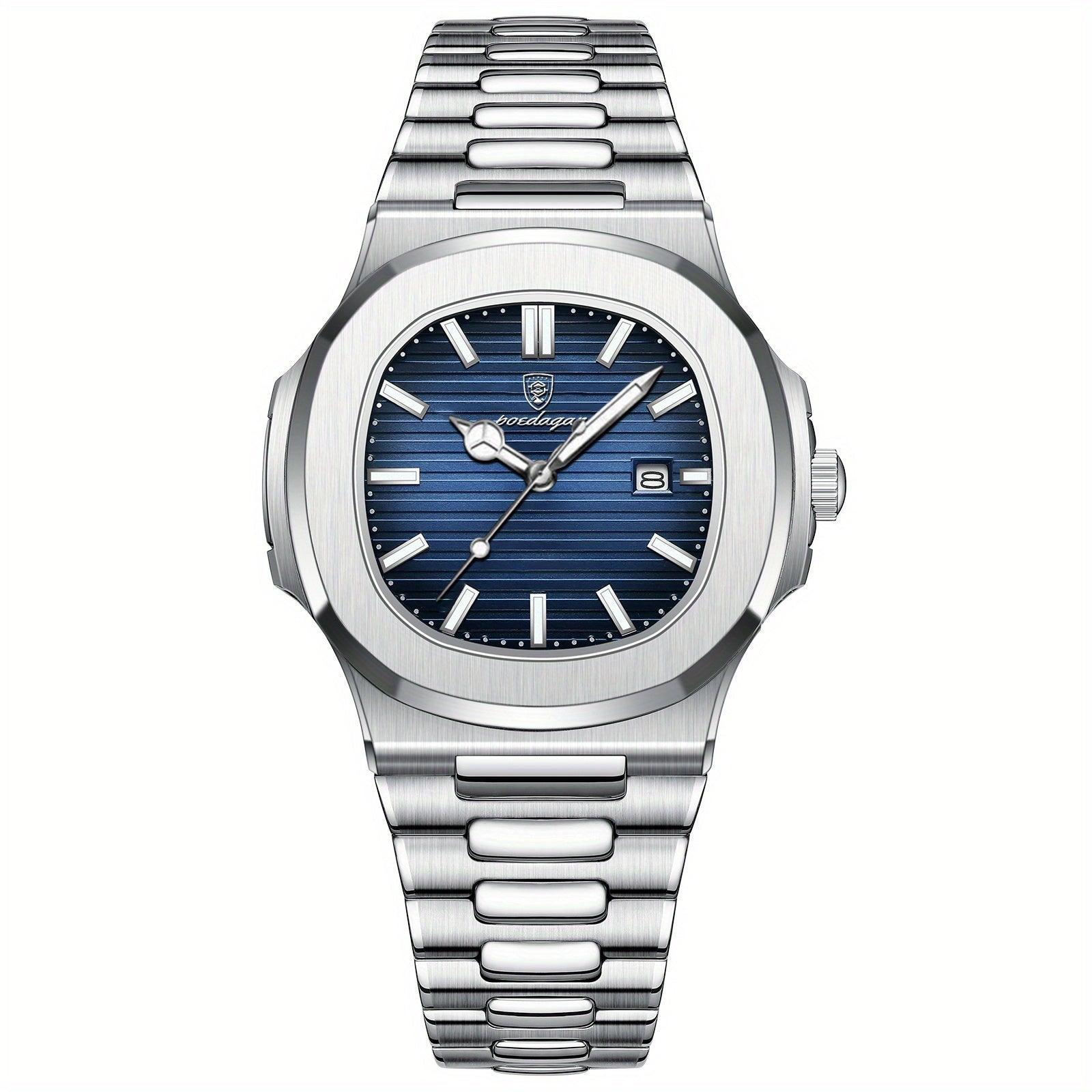 Elegant and Robust Men's Watch - ValorLuxe