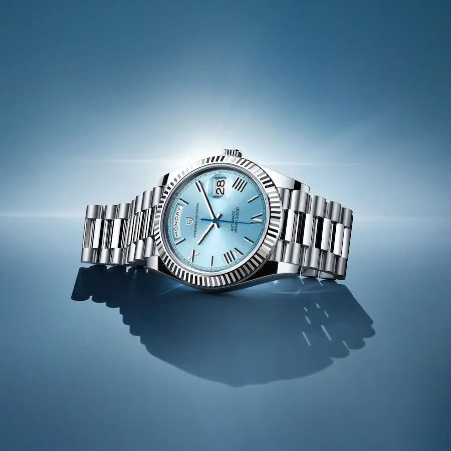 Luxury Men's Automatic Watch – Stainless Steel, Self-Winding, Calendar Function – Style for Every Occasion