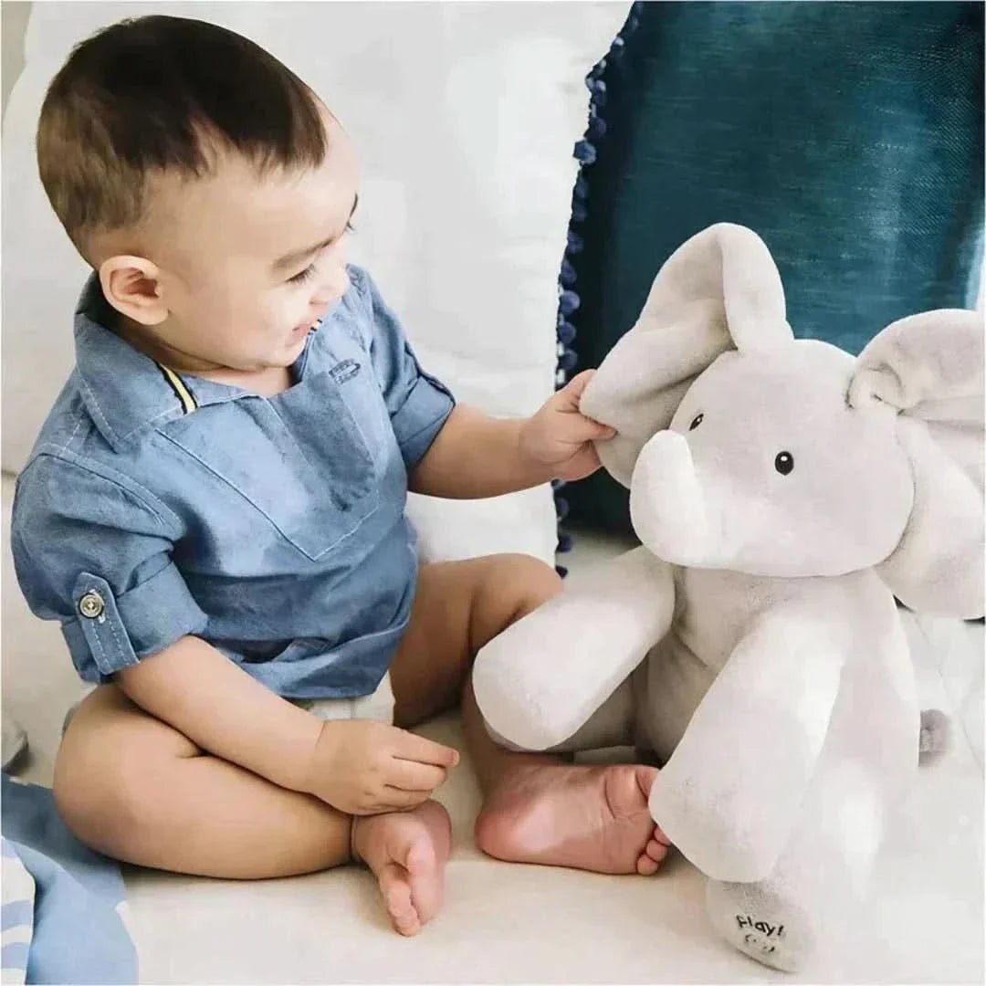 Interactive Baby Elephant with Play & Language Function for Toddlers
