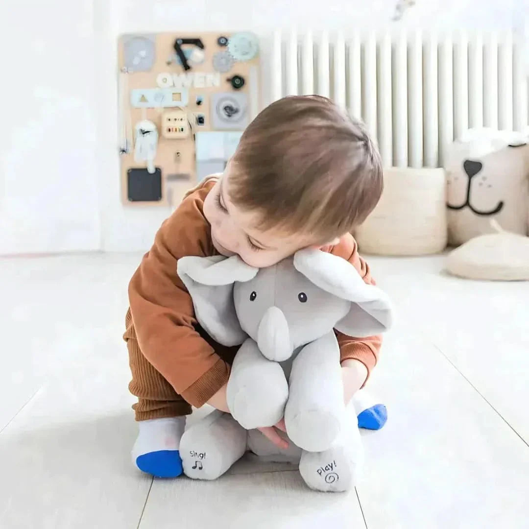 Interactive Baby Elephant with Play & Language Function for Toddlers