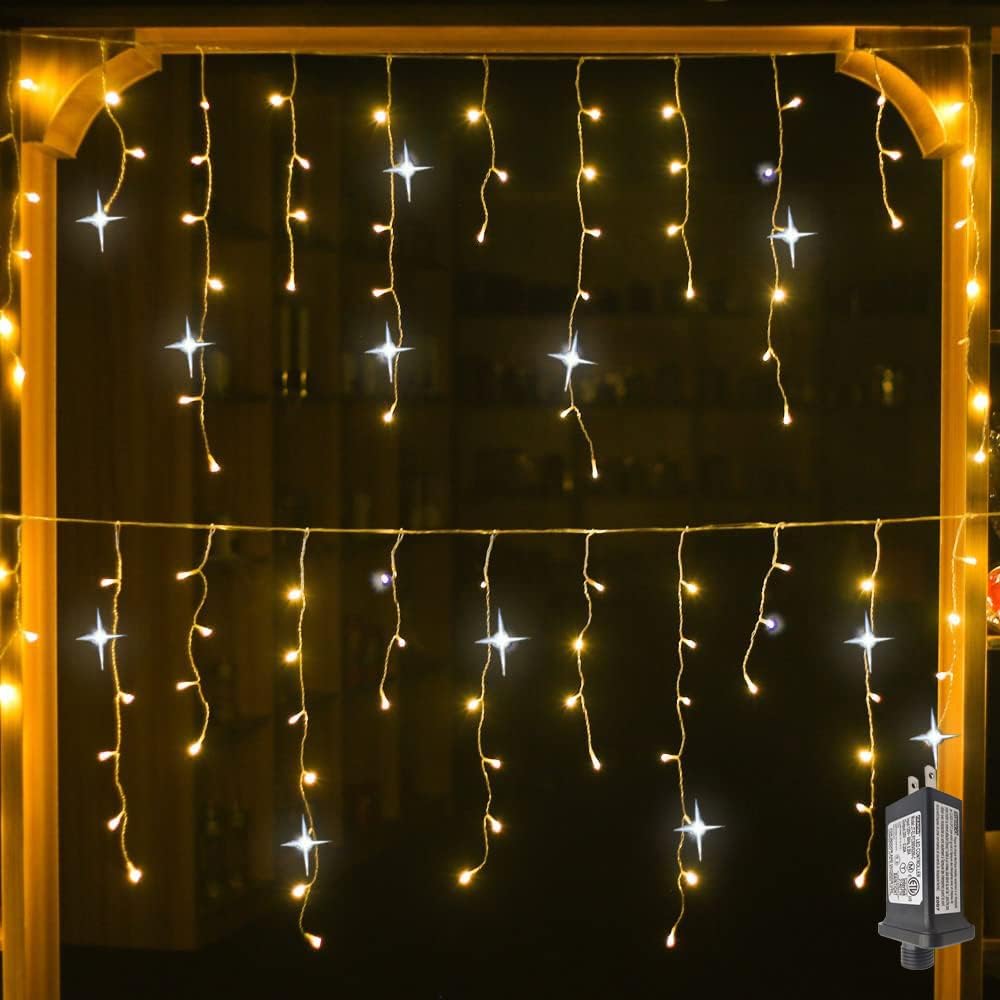 Christmas Delight LED Curtain Lights