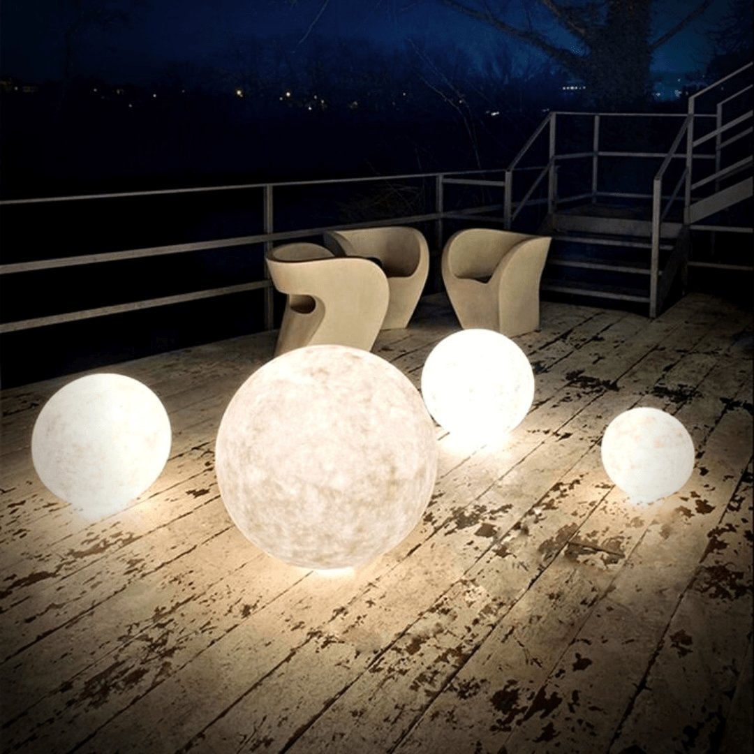 Magical Moon Lamp - Wireless Touch Control | Wooden Stand
