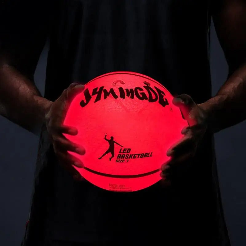 GlowBasket LED Basketball - Play in the Dark, Shine in the Light