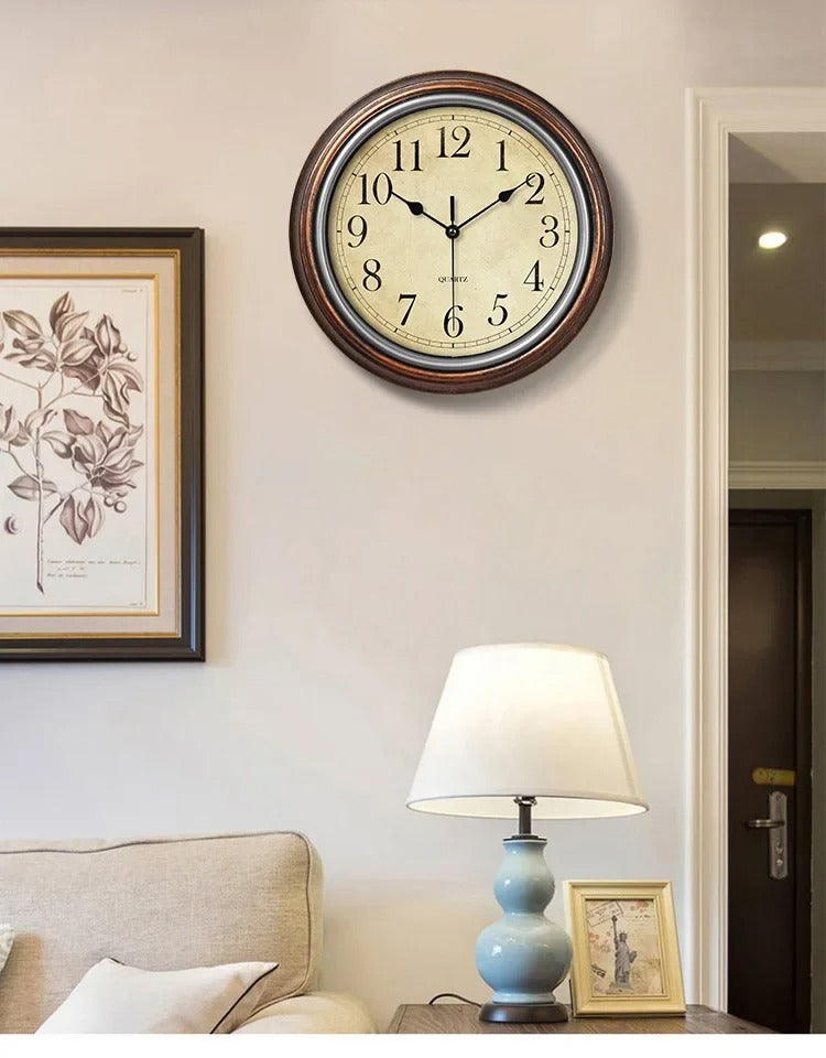 GrandClock - Classic Decorative Clock - Timeless Charm on the Wall
