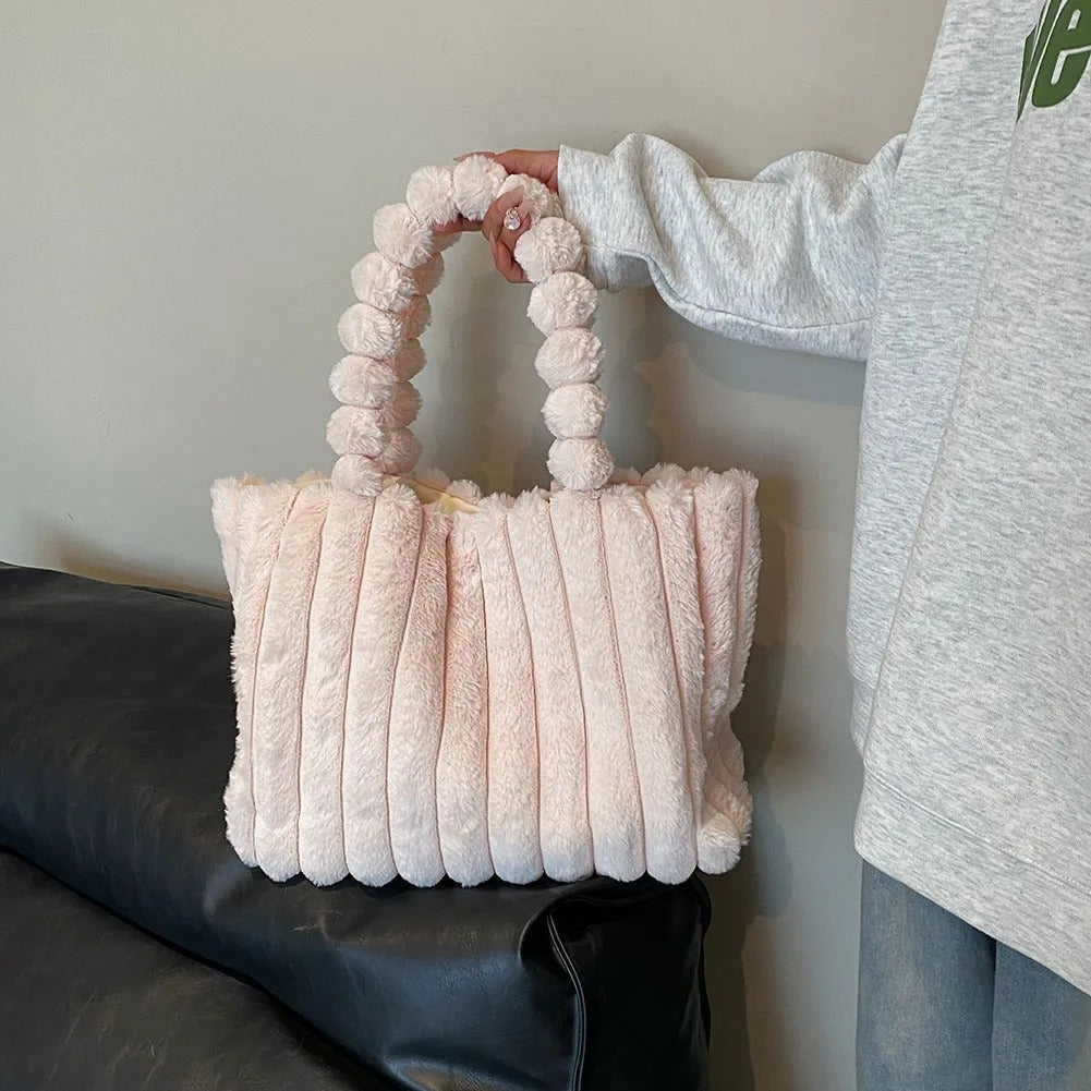 Stylish Winter Chunky Shoulder Bag - Evi