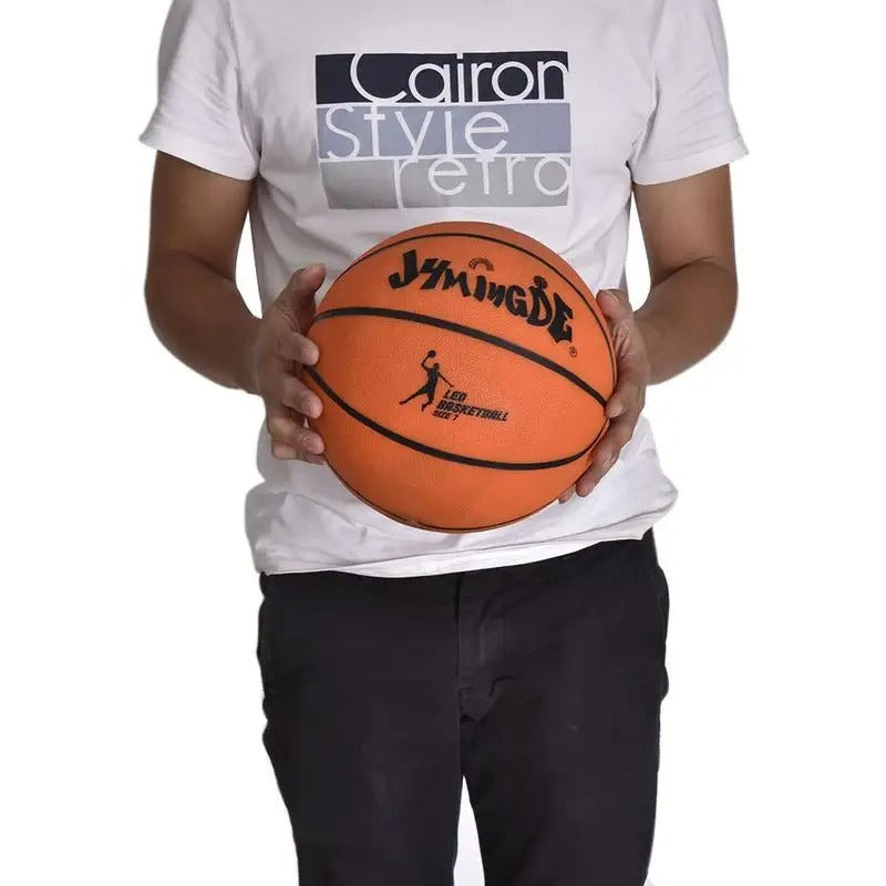 GlowBasket LED Basketball - Play in the Dark, Shine in the Light