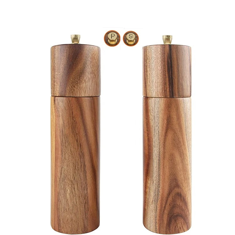 WoodSpice - Luxe Wooden Pepper and Salt Mill Set | Timeless Design