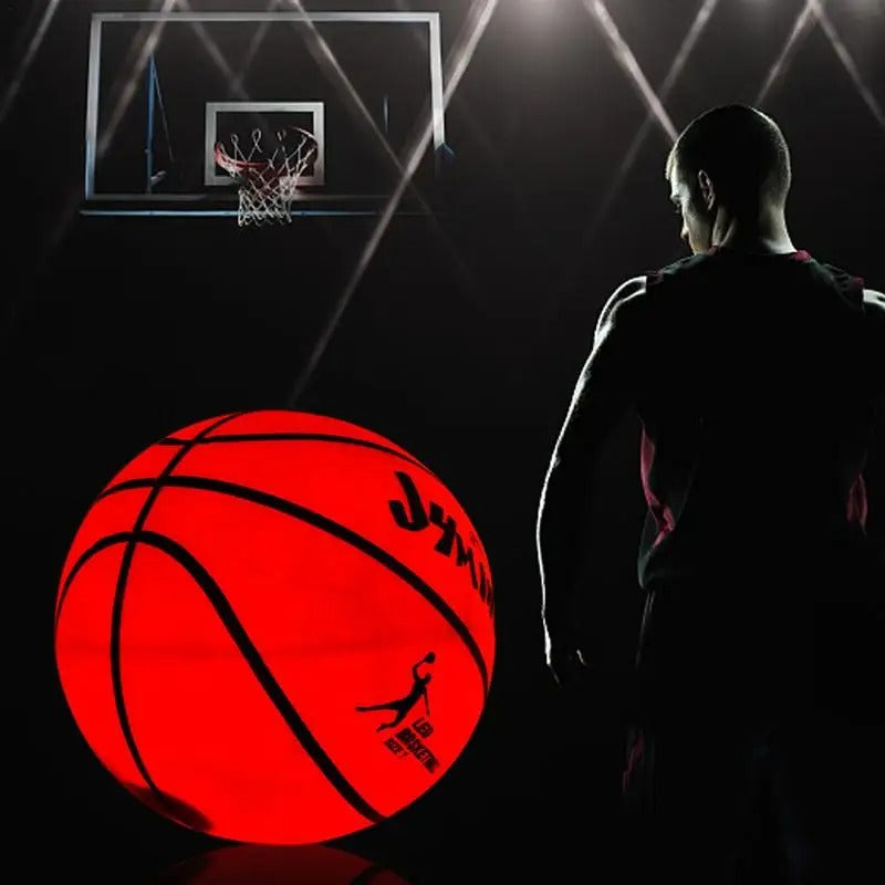 GlowBasket LED Basketball - Play in the Dark, Shine in the Light