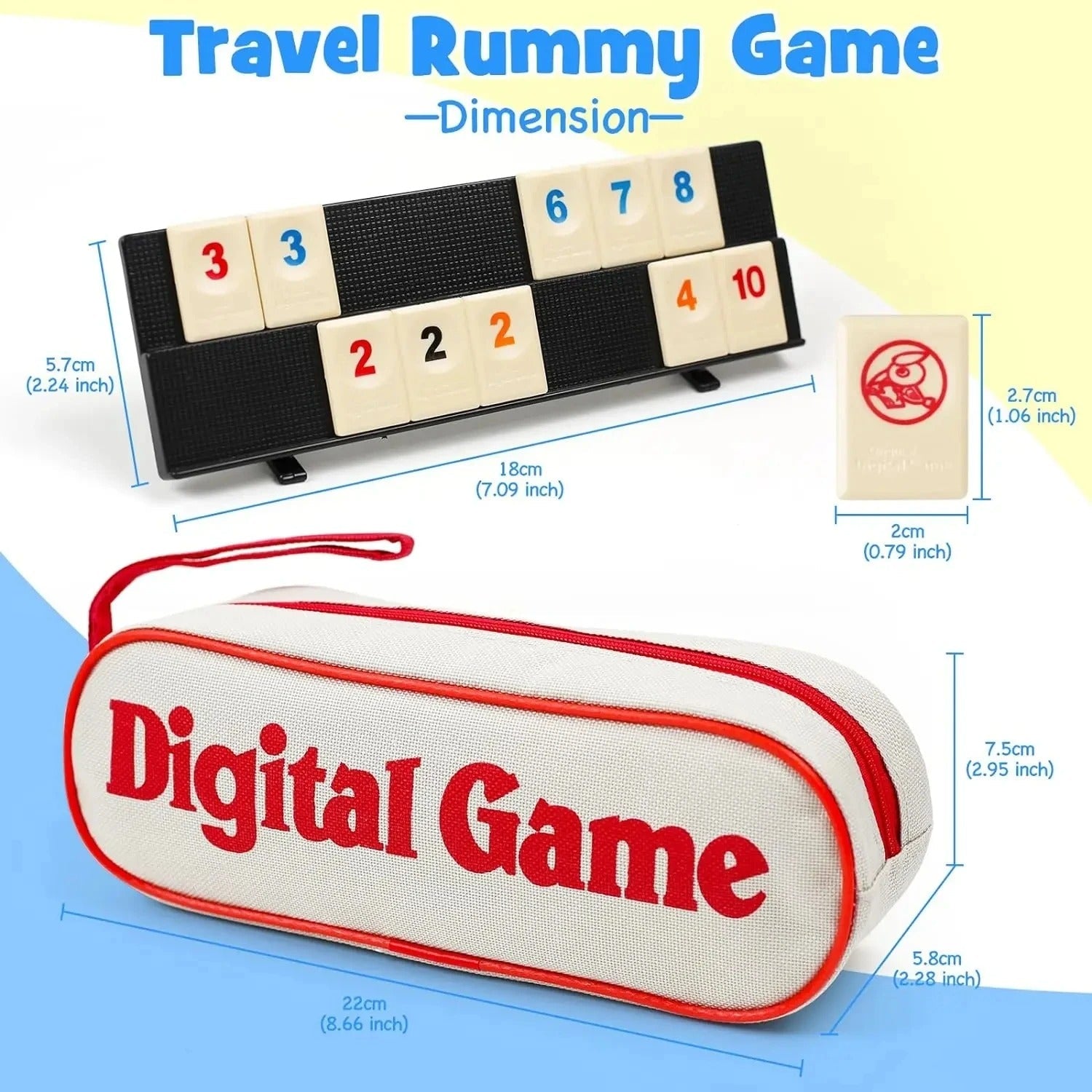 Rummikub Travel Edition - Compact and Ideal