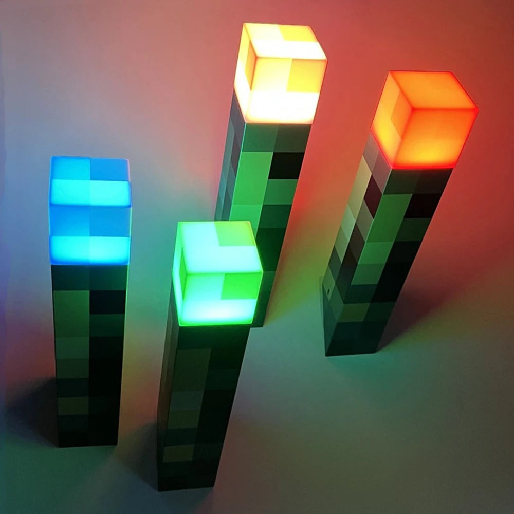 GlowTorch | Atmospheric Lighting with Minecraft LED Lamp