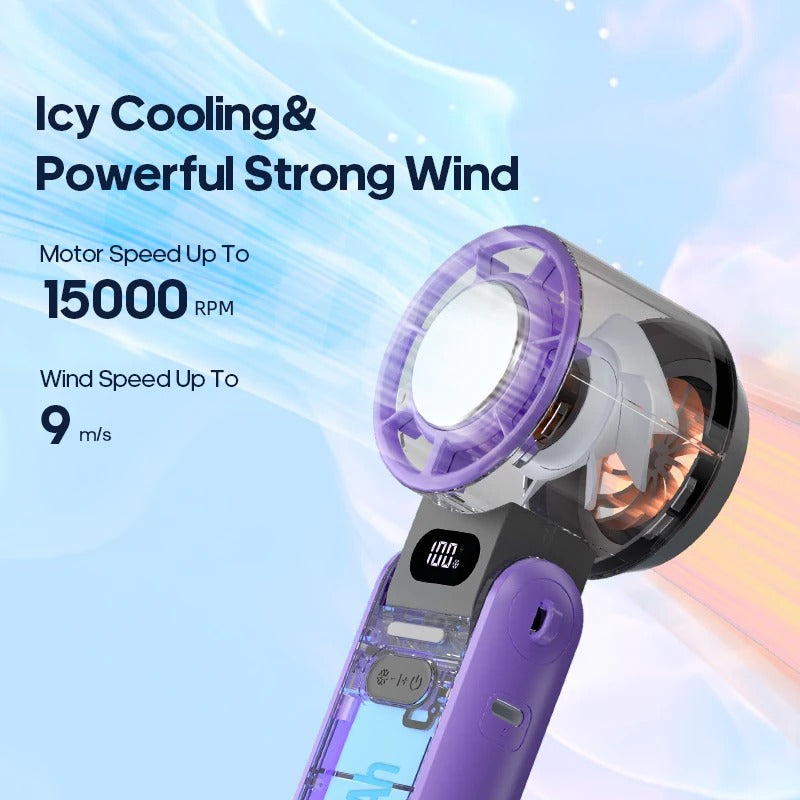 Outdoor Foldable Portable Handheld Fan