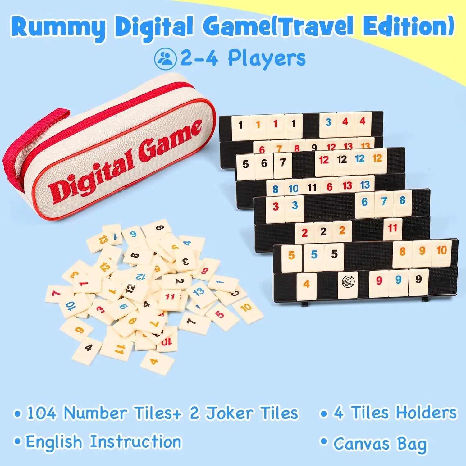 Rummikub Travel Edition - Compact and Ideal