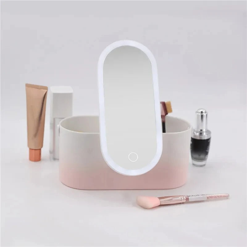 Make-up Case with LED Mirror - Lumivault