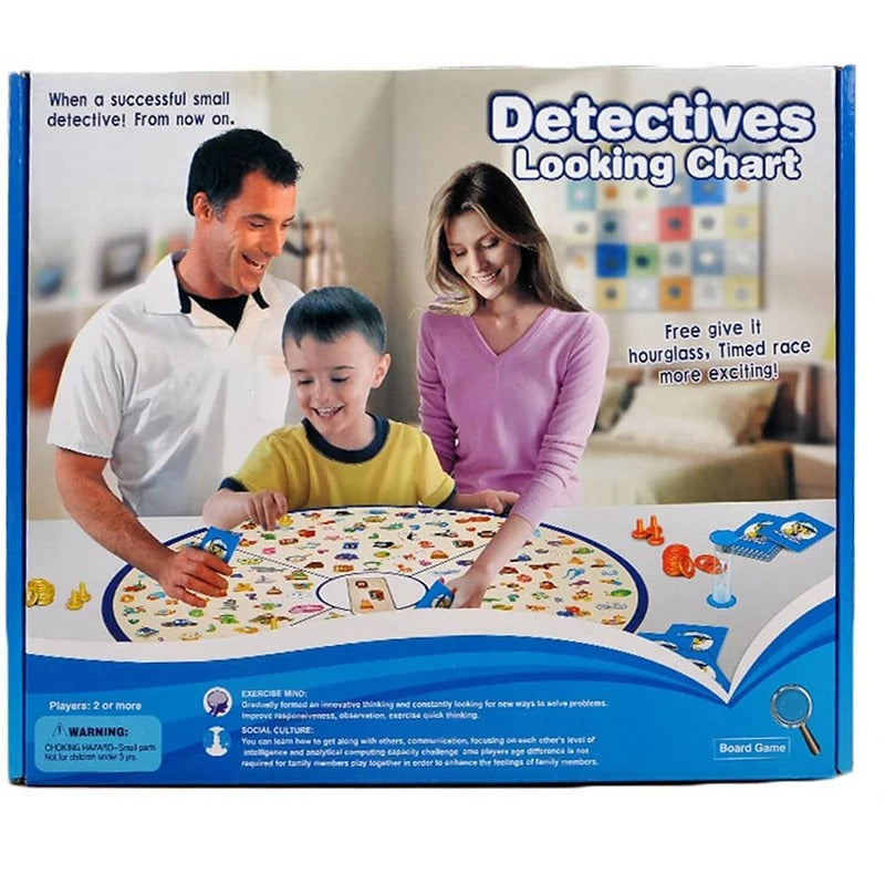 DetectiveGame™ - Educational Puzzle Game
